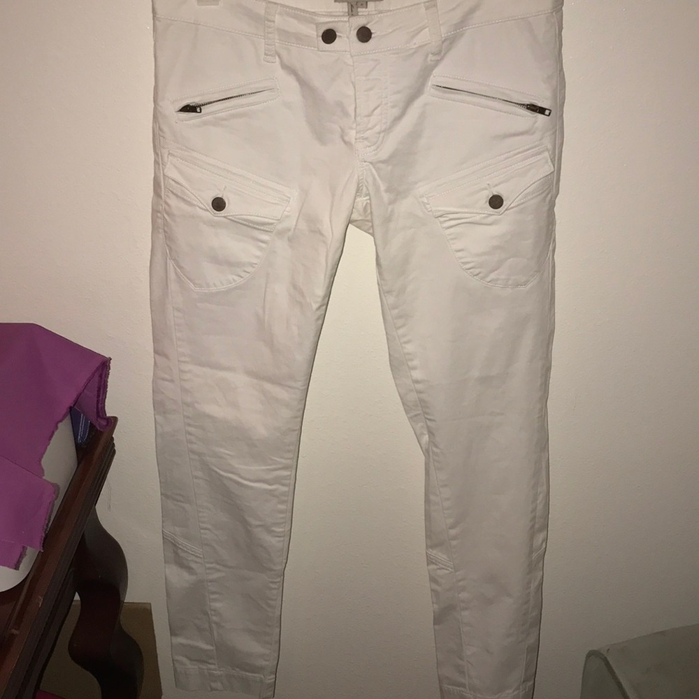 Bcbg white jeans